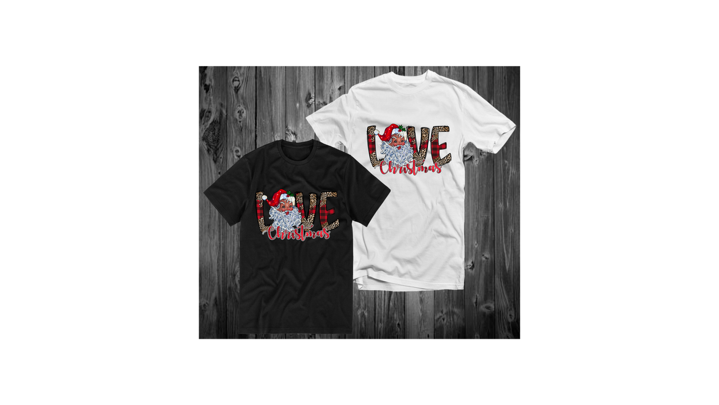 Love Christmas t-shirts