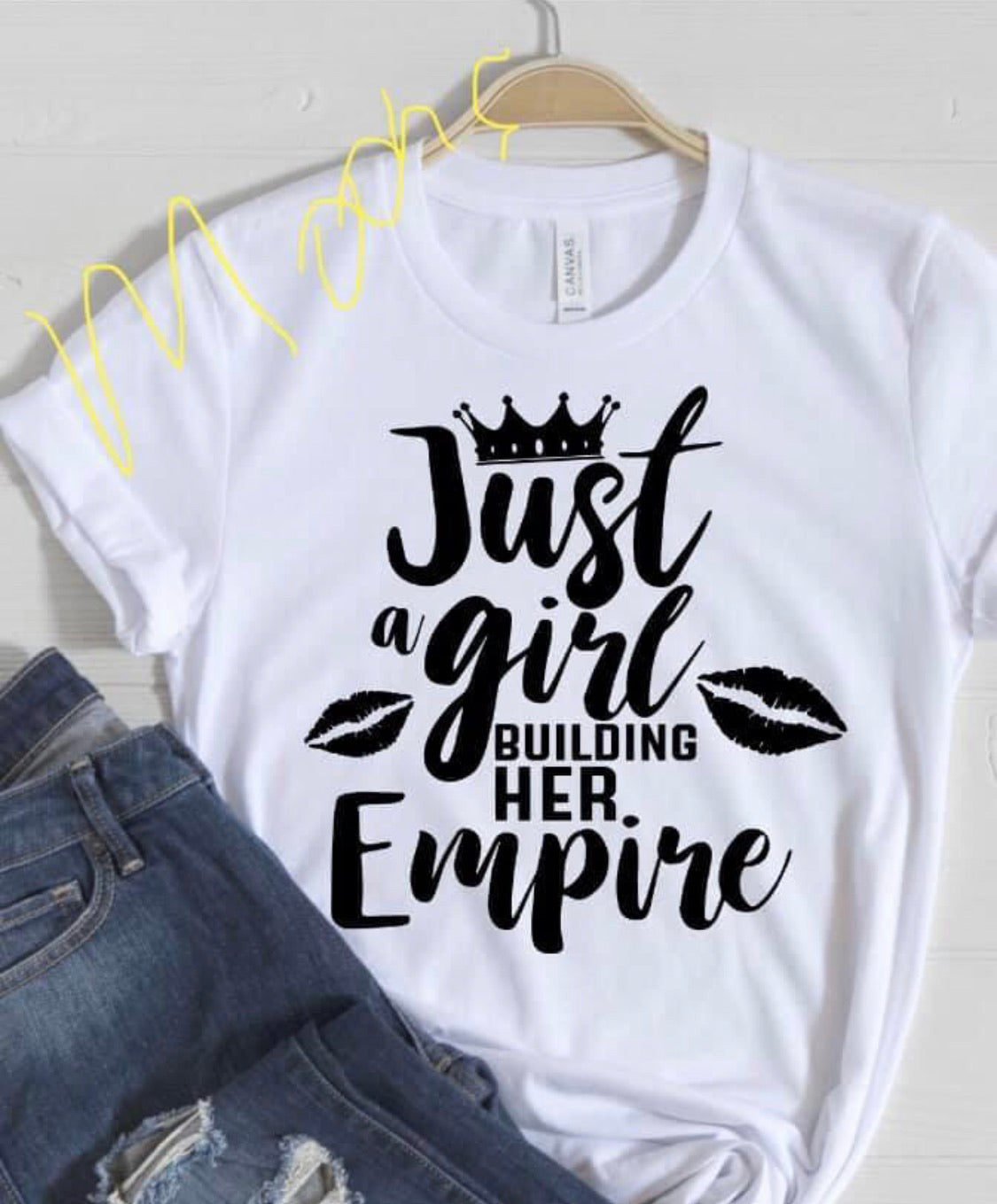 Just A Girl T-shirt for Women